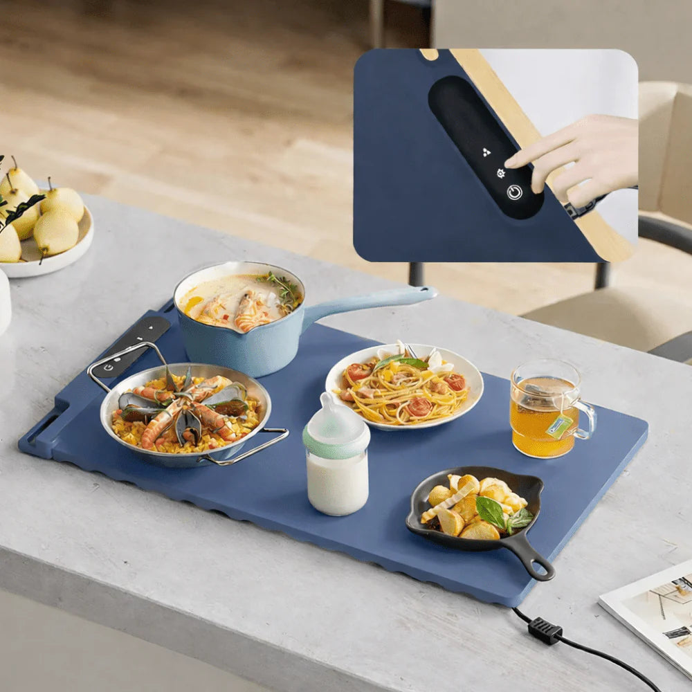 RM Silicone Food Warming Mat (2026 Edition) – Adjustable Heat & Smart Timer